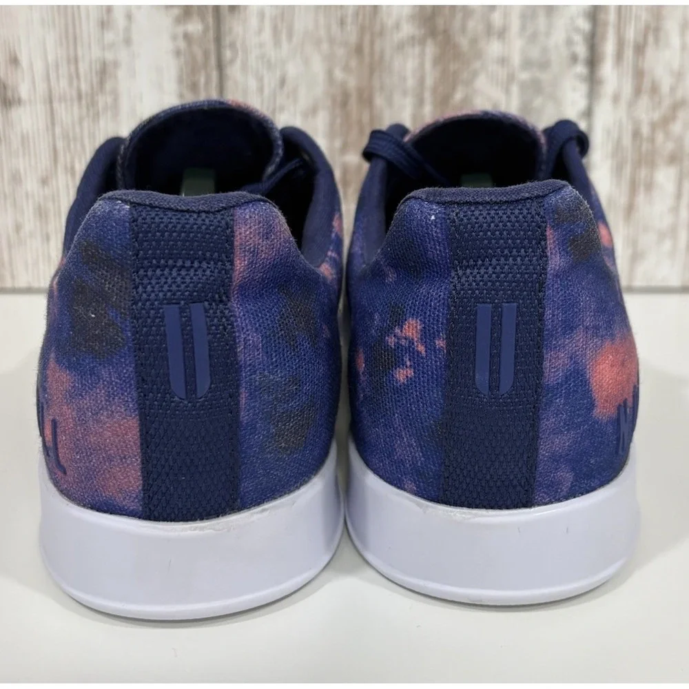 NOBULL Tie Dye Trainer Canvas Lace Up Sneakers Sz W 9 / M 7.5